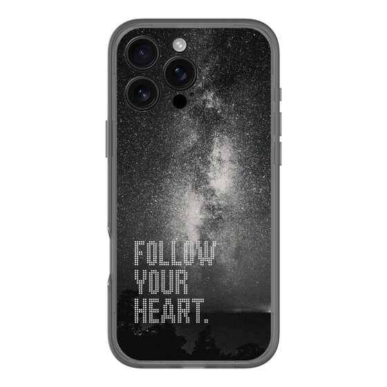 Slim Protection Premium Case［ オリジナル - ドットオーバーレイ - FOLLOW YOUR HEART/C ］