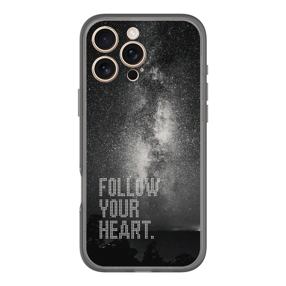 Slim Protection Premium Case［ オリジナル - ドットオーバーレイ - FOLLOW YOUR HEART/C ］