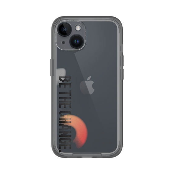 Slim Protection Premium Case［ オリジナル - ドットオーバーレイ - BE THE CHANGE/A ］