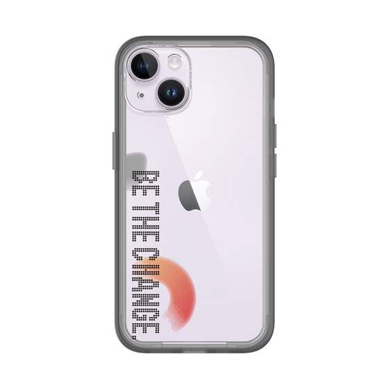 Slim Protection Premium Case［ オリジナル - ドットオーバーレイ - BE THE CHANGE/A ］