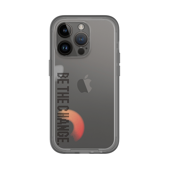 Slim Protection Premium Case［ オリジナル - ドットオーバーレイ - BE THE CHANGE/A ］