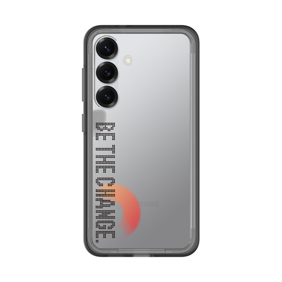 Slim Protection Premium Case［ Original - Dot Overlay - BE THE CHANGE/A ］