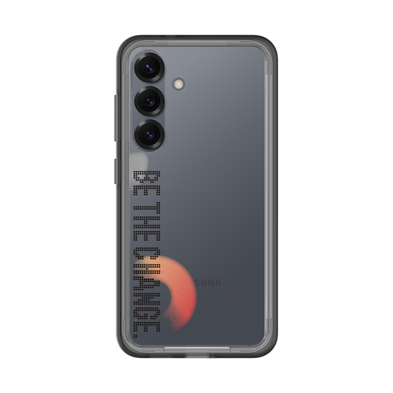 Slim Protection Premium Case［ Original - Dot Overlay - BE THE CHANGE/A ］