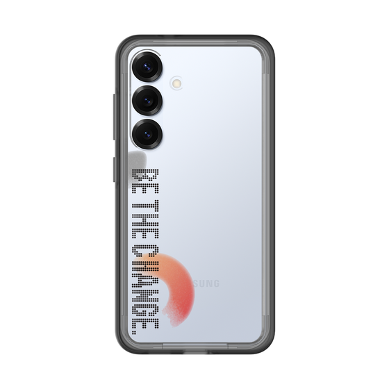 Slim Protection Premium Case［ Original - Dot Overlay - BE THE CHANGE/A ］