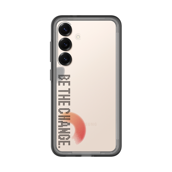 Slim Protection Premium Case［ Original - Dot Overlay - BE THE CHANGE/A ］