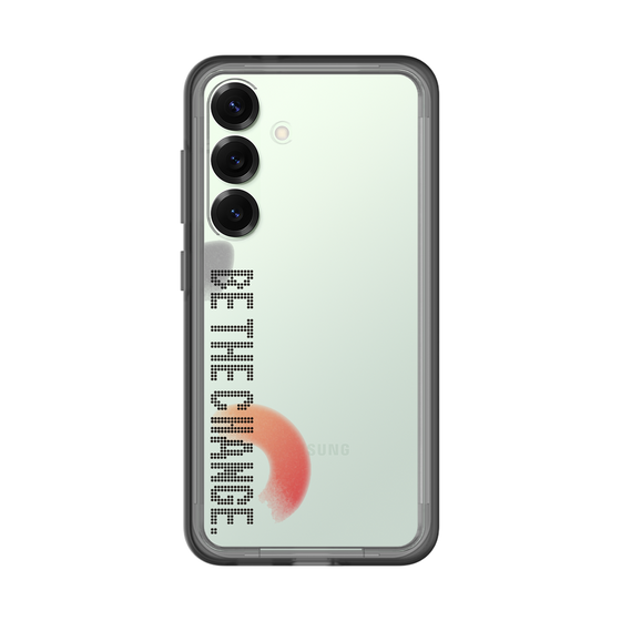 Slim Protection Premium Case［ Original - Dot Overlay - BE THE CHANGE/A ］