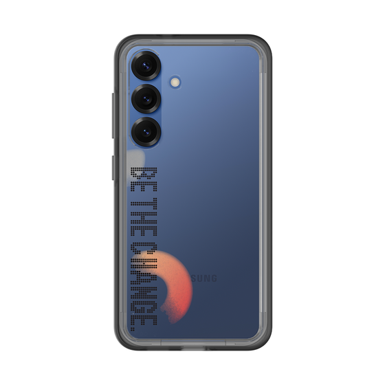 Slim Protection Premium Case［ Original - Dot Overlay - BE THE CHANGE/A ］
