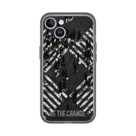 Slim Protection Premium Case［ オリジナル - ドットオーバーレイ - BE THE CHANGE/B ］
