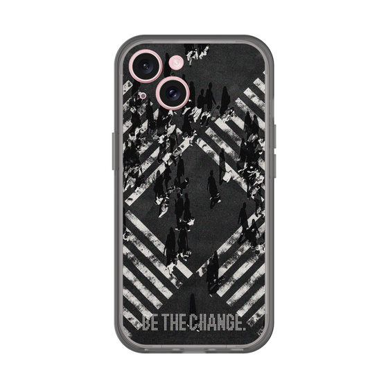 Slim Protection Premium Case［ オリジナル - ドットオーバーレイ - BE THE CHANGE/B ］