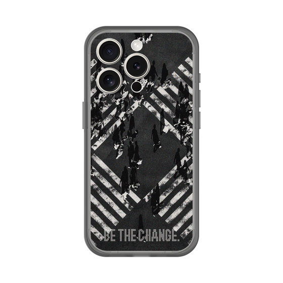 Slim Protection Premium Case［ オリジナル - ドットオーバーレイ - BE THE CHANGE/B ］