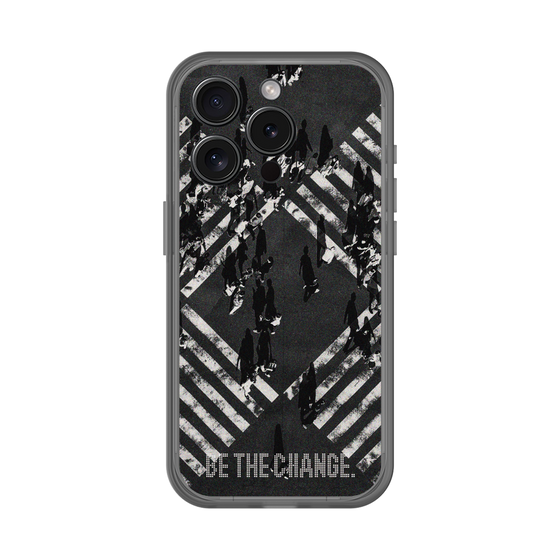 Slim Protection Premium Case［ オリジナル - ドットオーバーレイ - BE THE CHANGE/B ］