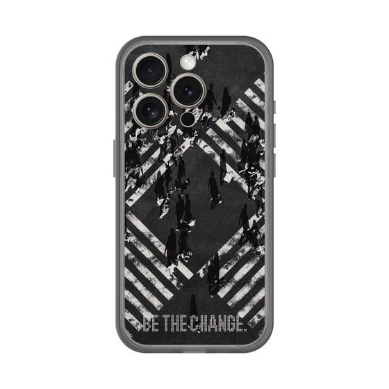 Slim Protection Premium Case［ オリジナル - ドットオーバーレイ - BE THE CHANGE/B ］