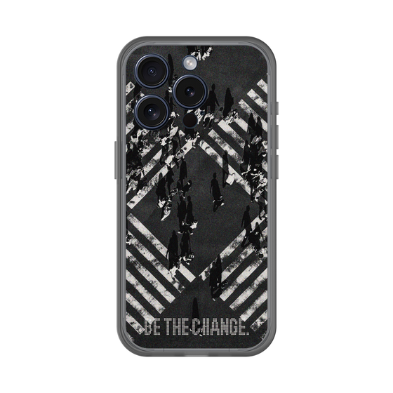 Slim Protection Premium Case［ オリジナル - ドットオーバーレイ - BE THE CHANGE/B ］