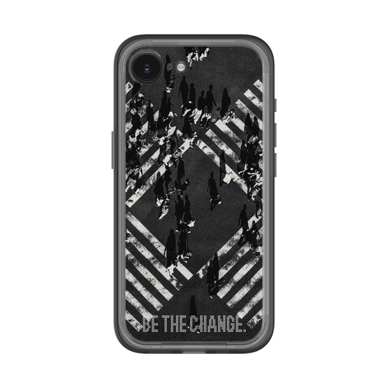 Slim Protection Premium Case［ Original - Dot Overlay - BE THE CHANGE/B ］