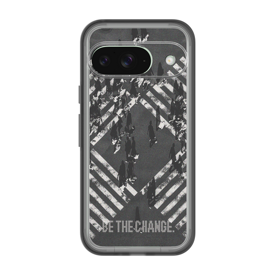 Slim Protection Premium Case［ オリジナル - ドットオーバーレイ - BE THE CHANGE/B ］