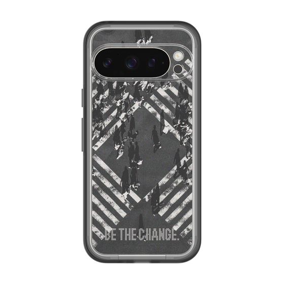 Slim Protection Premium Case［ オリジナル - ドットオーバーレイ - BE THE CHANGE/B ］