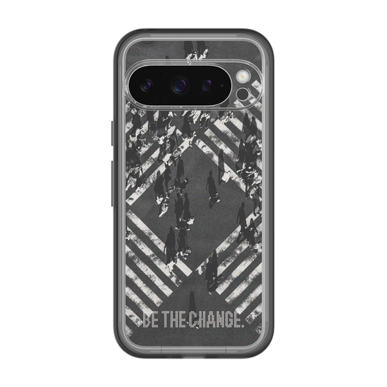 Slim Protection Premium Case［ オリジナル - ドットオーバーレイ - BE THE CHANGE/B ］