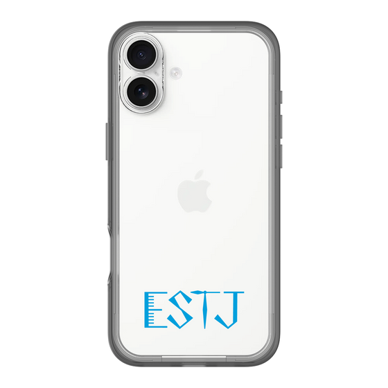 Slim Protection Premium Case［ オリジナル - ESTJ 幹部 - アルファベット ］