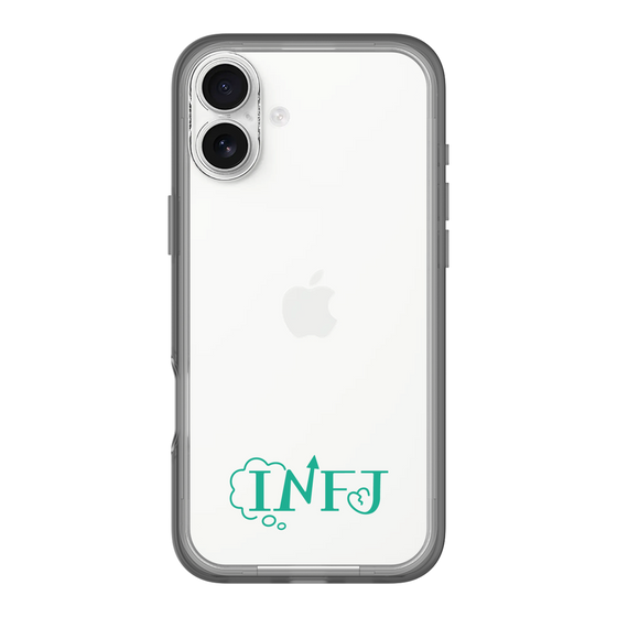 Slim Protection Premium Case［ オリジナル - INFJ 提唱者 - アルファベット ］