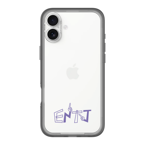 Slim Protection Premium Case［ オリジナル - ENTJ 指揮官 - アルファベット ］
