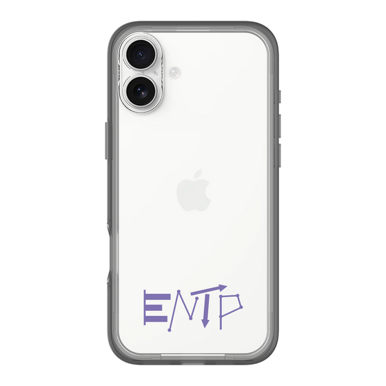 Slim Protection Premium Case［ オリジナル - ENTP 討論者 - アルファベット ］