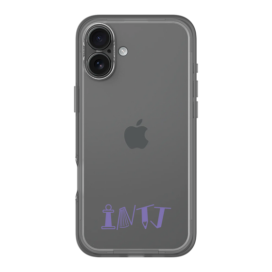 Slim Protection Premium Case［ オリジナル - INTJ 建築家 - アルファベット ］