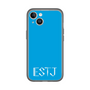 Slim Protection Premium Case［ オリジナル - ESTJ 幹部 - アルファベット - Blue ］