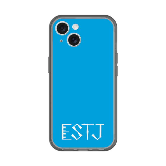 Slim Protection Premium Case［ オリジナル - ESTJ 幹部 - アルファベット - Blue ］