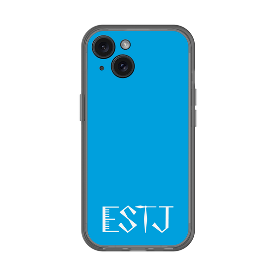 Slim Protection Premium Case［ オリジナル - ESTJ 幹部 - アルファベット - Blue ］