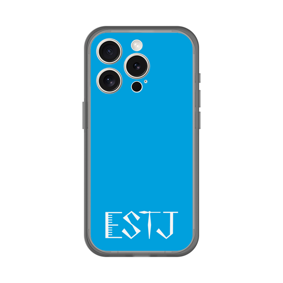 Slim Protection Premium Case［ オリジナル - ESTJ 幹部 - アルファベット - Blue ］