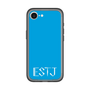 Slim Protection Premium Case［ Original - ESTJ Executive - Alphabet - Blue ］