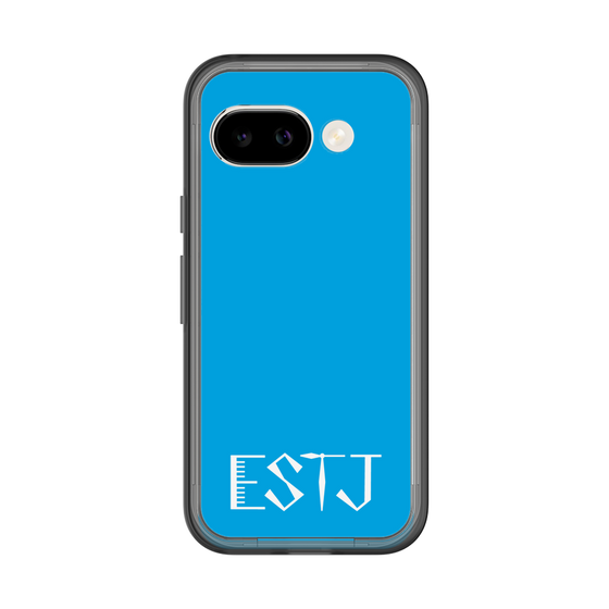 Slim Protection Premium Case［ Original - ESTJ Executive - Alphabet - Blue ］