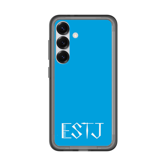Slim Protection Premium Case［ Original - ESTJ Executive - Alphabet - Blue ］