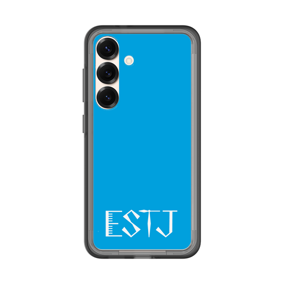 Slim Protection Premium Case［ Original - ESTJ Executive - Alphabet - Blue ］