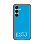 Slim Protection Premium Case［ Original - ESTJ Executive - Alphabet - Blue ］
