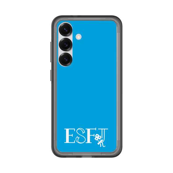 Slim Protection Premium Case［ Original - ESFJ Consul - Alphabet - Blue ］