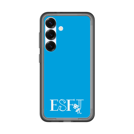 Slim Protection Premium Case［ Original - ESFJ Consul - Alphabet - Blue ］