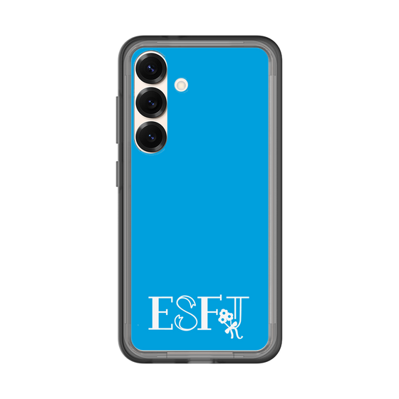 Slim Protection Premium Case［ Original - ESFJ Consul - Alphabet - Blue ］