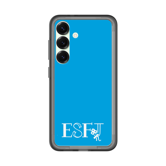 Slim Protection Premium Case［ Original - ESFJ Consul - Alphabet - Blue ］