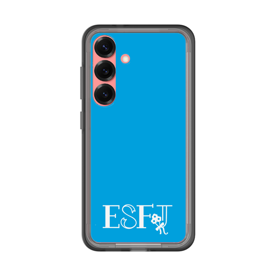 Slim Protection Premium Case［ Original - ESFJ Consul - Alphabet - Blue ］