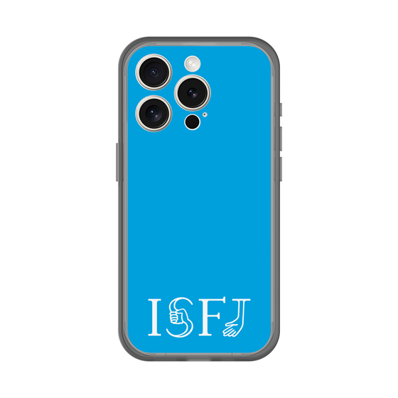Slim Protection Premium Case［ オリジナル - ISFJ 擁護者 - アルファベット - Blue ］