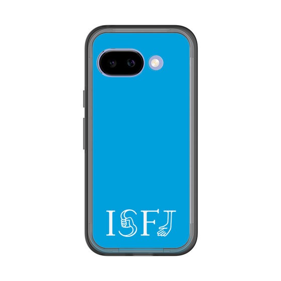 Slim Protection Premium Case［ Original - ISFJ Defender - Alphabet - Blue ］
