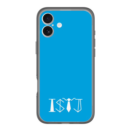 Slim Protection Premium Case［ オリジナル - ISTJ 管理者 - アルファベット - Blue ］