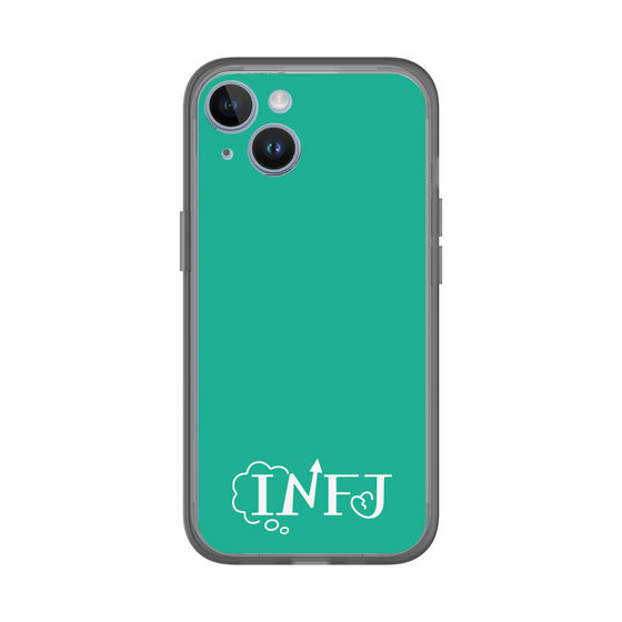 Slim Protection Premium Case［ オリジナル - INFJ 提唱者 - アルファベット - Green ］