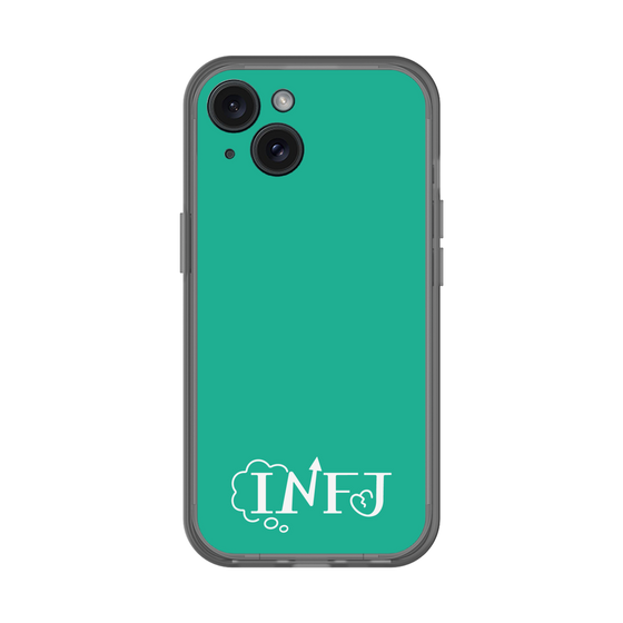 Slim Protection Premium Case［ オリジナル - INFJ 提唱者 - アルファベット - Green ］
