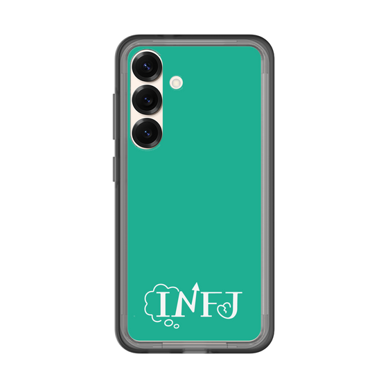 Slim Protection Premium Case［ Original - INFJ Advocate - Alphabet - Green ］