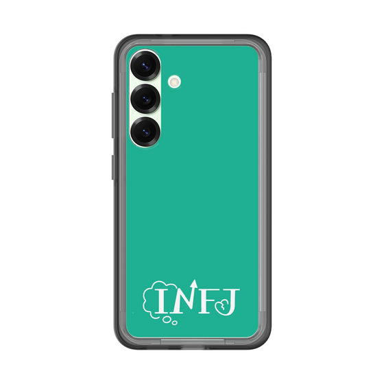 Slim Protection Premium Case［ Original - INFJ Advocate - Alphabet - Green ］