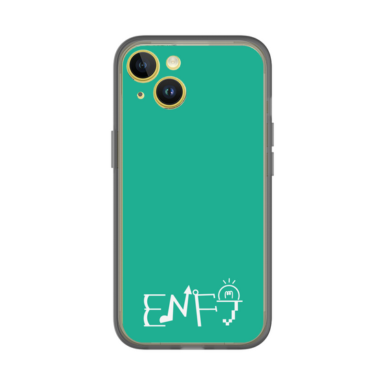 Slim Protection Premium Case［ オリジナル - ENFJ 主人公 - アルファベット - Green ］