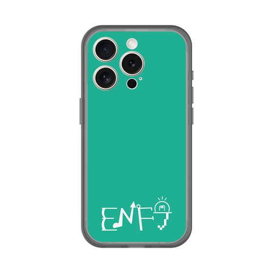 Slim Protection Premium Case［ オリジナル - ENFJ 主人公 - アルファベット - Green ］