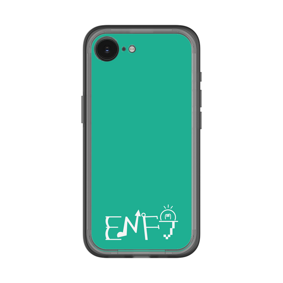 Slim Protection Premium Case［ Original - ENFJ Protagonist - Alphabet - Green ］